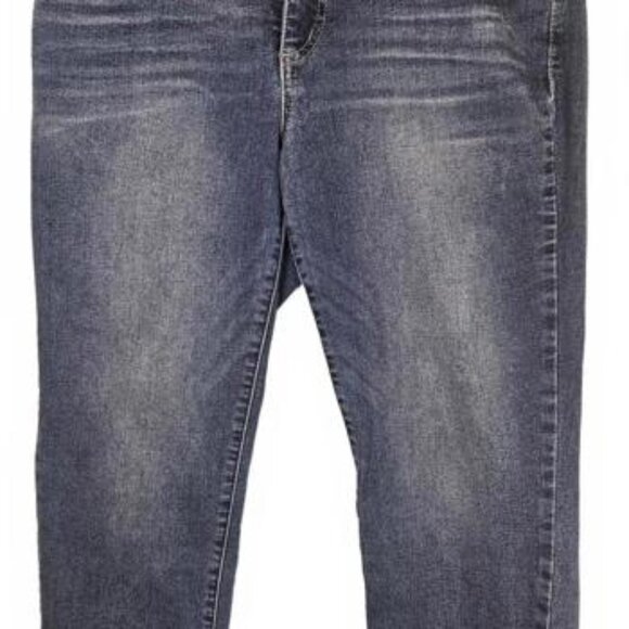 KUT from the Kloth Diana Petite High Rise Fab Ab Blue Skinny Jeans Size 10P - Picture 1 of 9